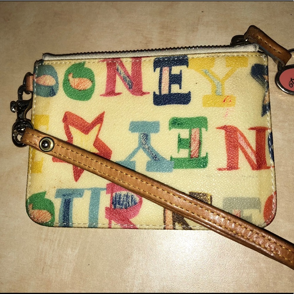 Dooney & Bourke Multicolored Wristlet